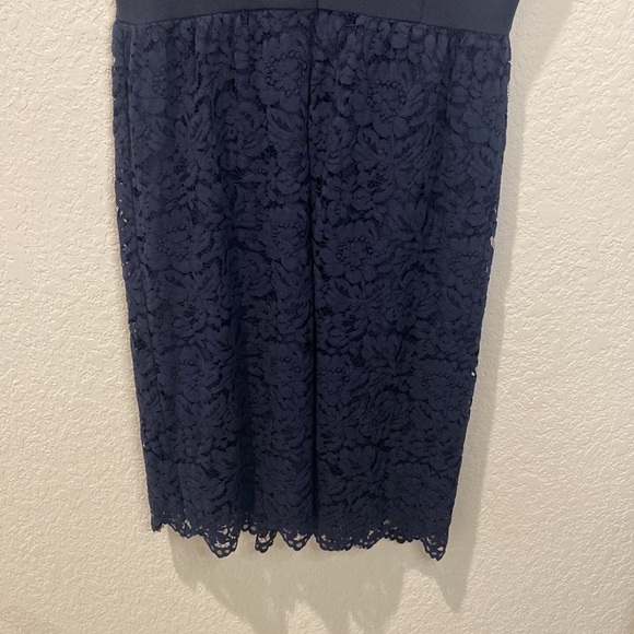 𝅺NANETTE Lepore Collared Sleeveless Lace Dress - Picture 9 of 11